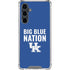 University of Kentucky Big Blue Nation Galaxy S23 FE Clear Case